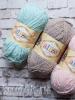 Cum se tricotează din fire pufoase Alize Softy Costum pentru copii de la softy