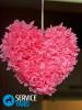 Srdce vyrobené z obrúskov majstrovská trieda Objemové srdce vyrobené z obrúskov s vlastnými