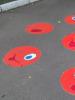 Ігри з крейдою на асфальті Ігри на асфальті в дитячому садку фарбами